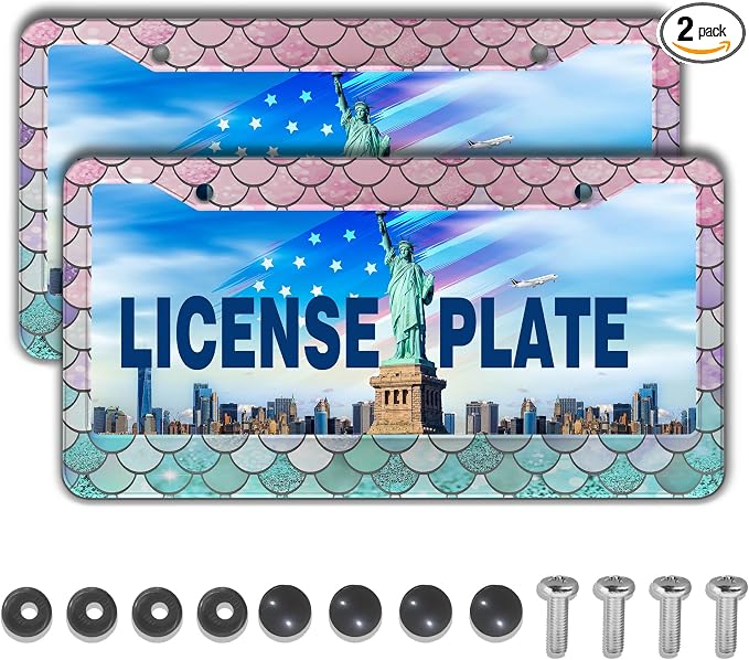License Plate Frame Holder Pink License Plate Frames by Unknown