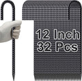 VVOKGO Rebar Stakes 12 Inches J Hook Heavy Duty Chain Link Fence Stakes by VVOKGO