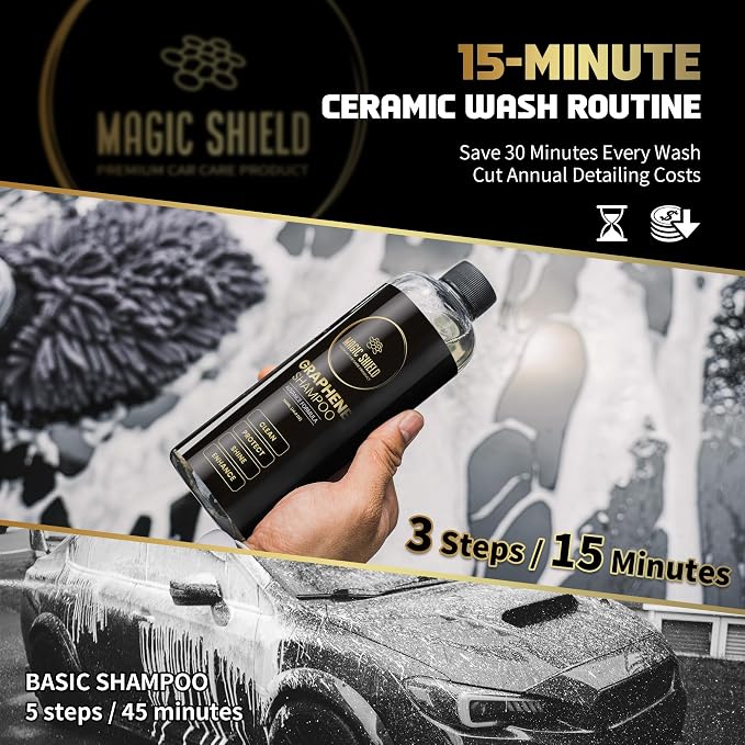 Graphene Shampoo – pH Neutral Car Wash | Advanced Hydrophobic & SiO2 Protection - Image 6
