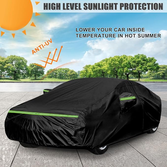 Waterproof Car Cover Compatible - Image 3