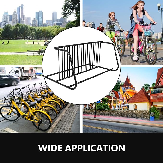 Commercial Bike Rack Garage Floor, Grid Bike Rack in Ground, 10-Bike Capacity - Image 8