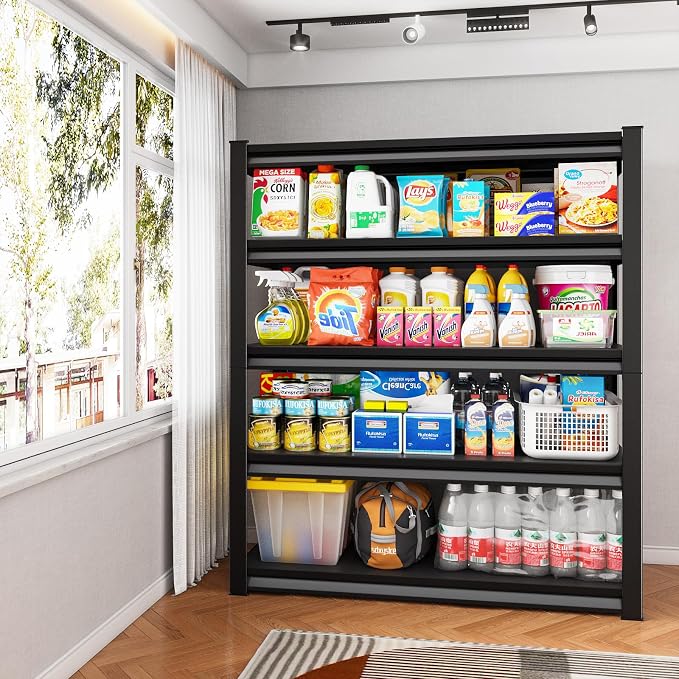 48" W Garage Shelving Heavy Duty，2800LBS Loads Adjustable Garage Storage Shelves - Image 2