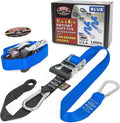 PowerTye 1.5in x 6.5ft Heavy Duty Ratchet Tie-Down Straps by PowerTyeMFG