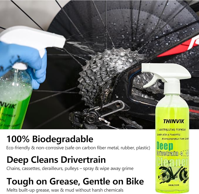 Thinvik Bike Lube and Cleaner Set - Image 3