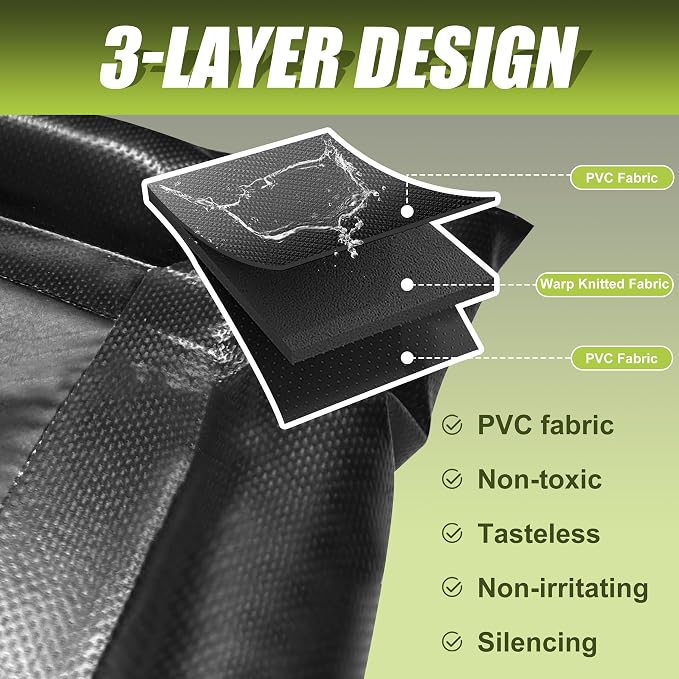 Auto Floor Mats for SUV/Truck, Containment Garage Car Mat for Snow - Image 6
