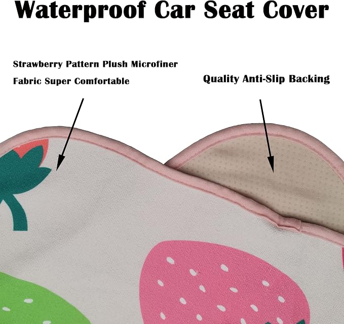 Car Seat Cover Protector Front Seats, - Image 5