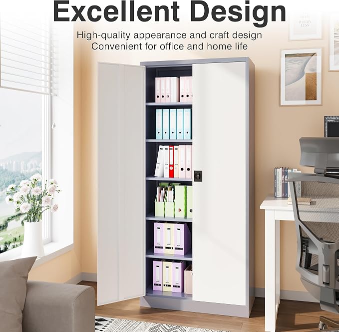 Wide & Deep Metal Storage Cabinet - Image 5