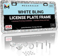 Dazzling Bling License Plate Frame by MegaRacer