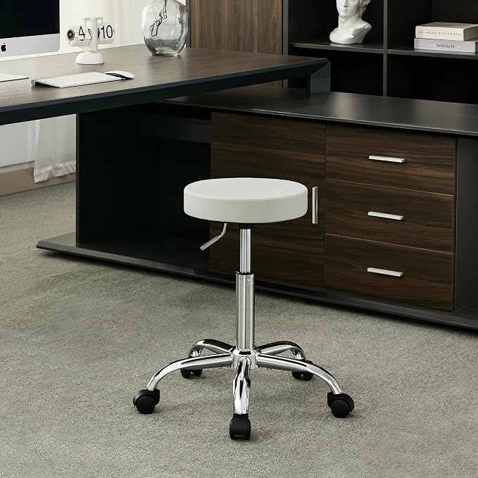Drafting Stool, Adjustable Office Chair19.5’’-26.6’’ by FIRAVOE