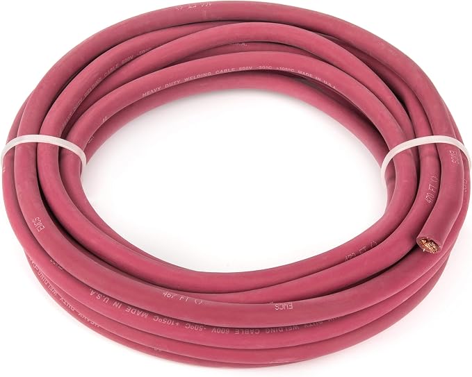 EWCS 2 Gauge Premium Extra Flexible Welding Cable 600 Volt by EWCS