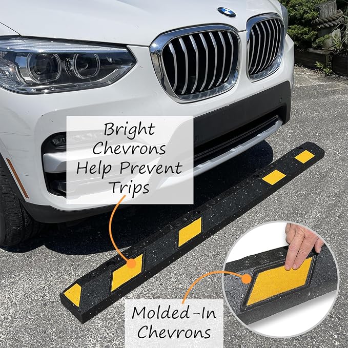 SmartSign Rubber Parking Curb - Image 4