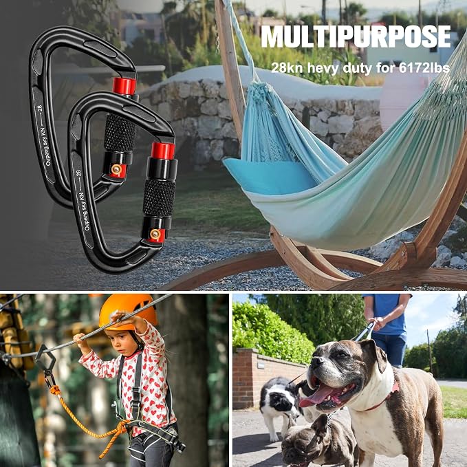 Auto Locking Carabiner Clips - Image 5