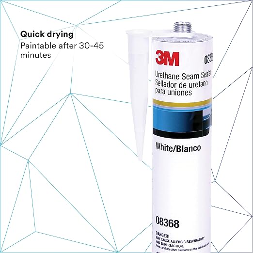 3M Urethane Seam Sealer, High Solids, Permanently Flexible, 310mL/10.5 fl oz - Image 5