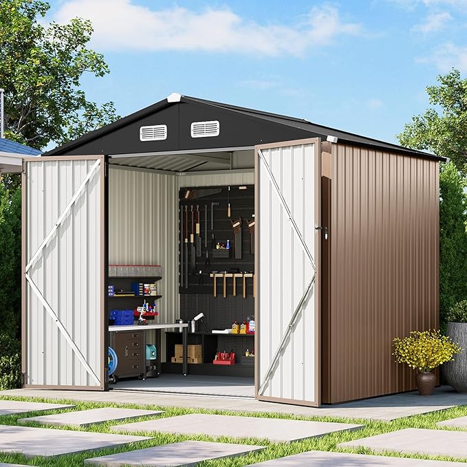 8x6 FT Outdoor Storage Shed - Image 6