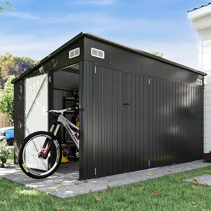 Aoxun 11.5’x7.5’ Shed Outdoor Storage Shed - Image 2