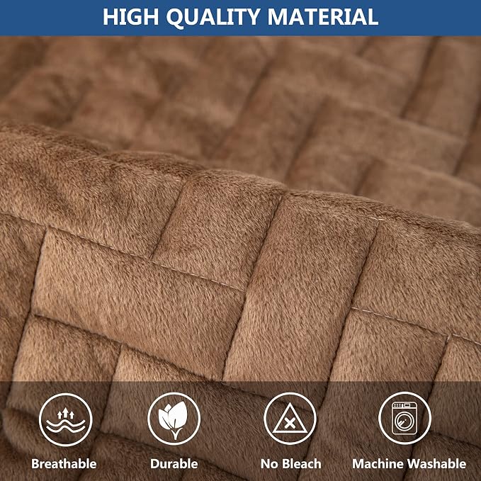 Eismodra Armrest Covers, Couch Cover, Sofa Cover, Backrest Covers, Anti-Slip - Image 3