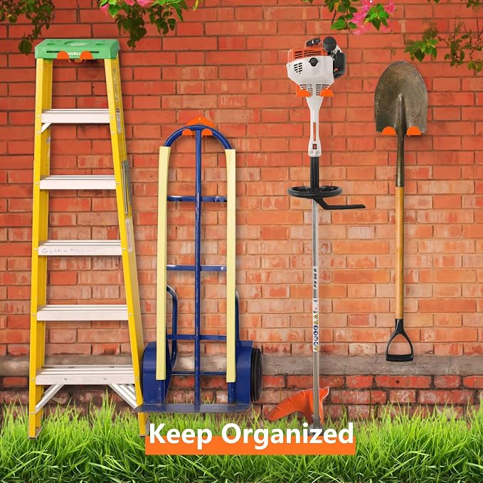 Weed Eater Hanger, Garage Organization Wall Hanger, Weed Eater Holder - Image 4