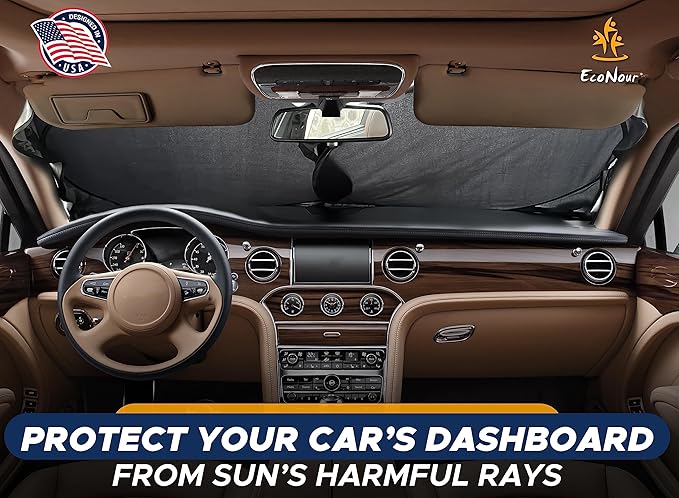 EcoNour Car Front Windshield Sun Shade - Image 2