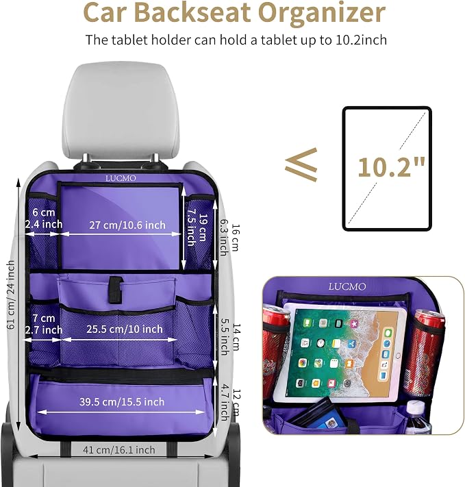 LUCMO Car Backseat Organizer - Image 6