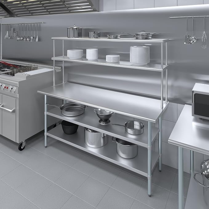 Amgood Stainless Steel Work Table - Image 5