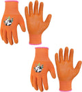 HANDLANDY 2 Pairs Kids Gardening Gloves, Toddler Children Garden Yard Work by HANDLANDY
