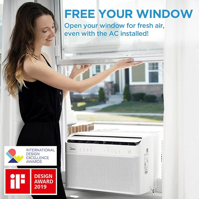Midea MAW12V1QWT U-Shaped AC Window Air Conditioner - Image 5