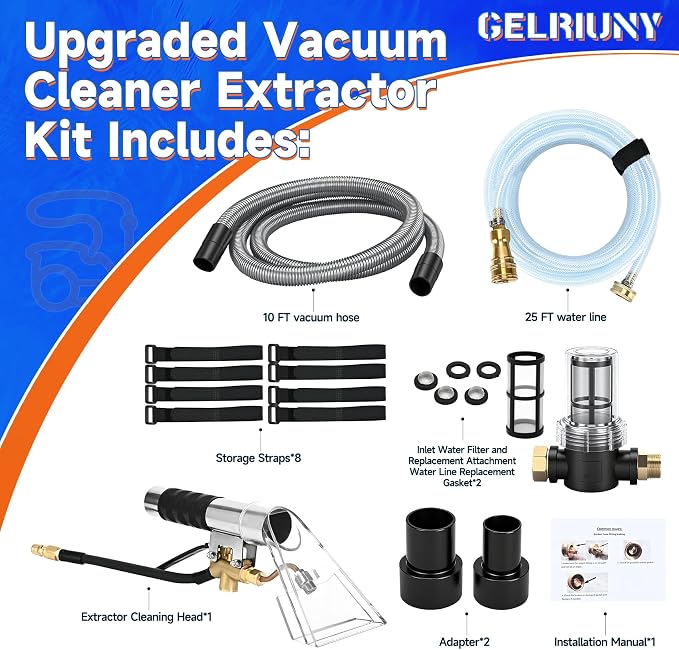 Upgraded Vacuum Cleaner Extractor Kit Compatible - Image 2