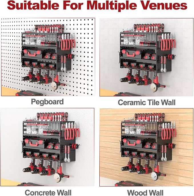 Power Tool Organizer Wall Mount - Image 6