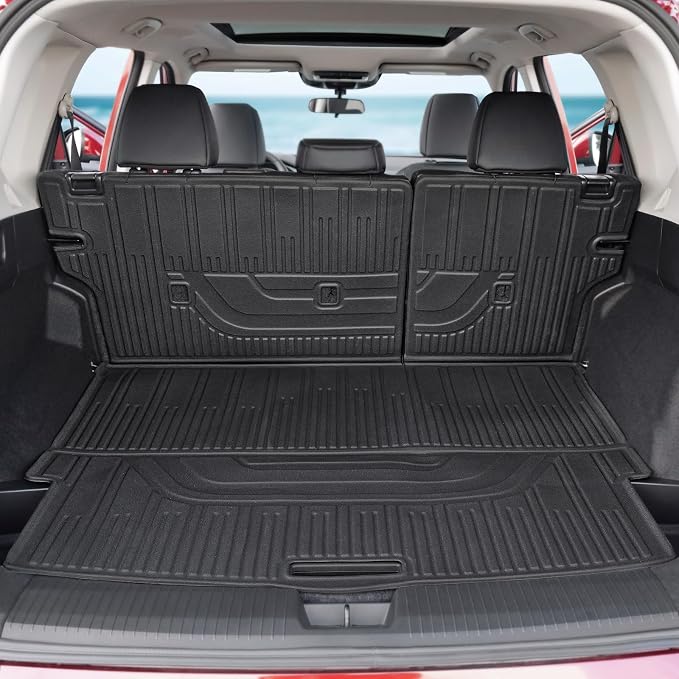 Floor Mats Set for Nissan Rogue 2025 2024-2021 Accessories, Full Coverage All - Image 4