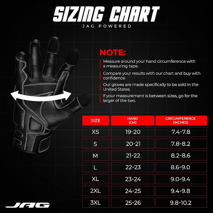 J.A.G. Motorcycle Gloves - Image 5