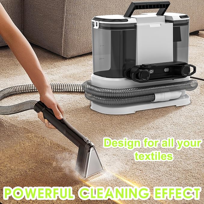 Portable Carpet & Upholstery Cleaner, Deep Cleaning - Image 4