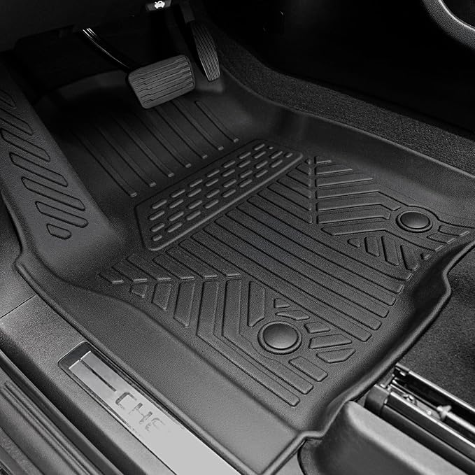 Floor Mats Set for 2021-2025 Chevrolet Chevy Tahoe/GMC Yukon 7 Seats Accessories - Image 2