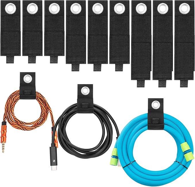 Heavy-Duty Storage Straps，Extension Cord Holder Organizer Variety Pack Holds by Unknown