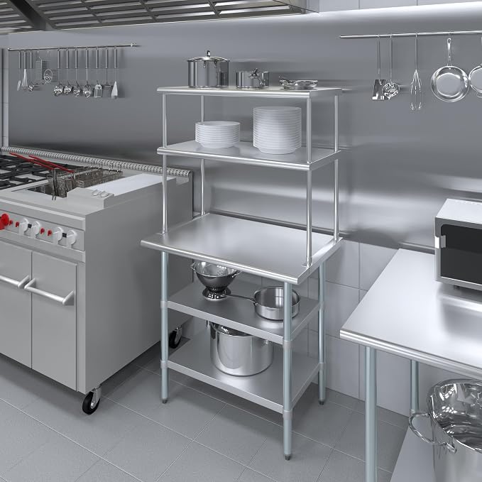 Amgood Stainless Steel Work Table - Image 5