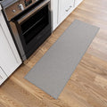 Ottomanson Hallway Runner Rug 2'2" x 6' Non Slip Solid Area Rugs Easy to Clean by Ottomanson