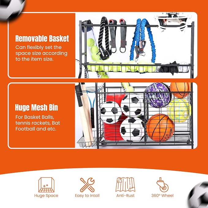 Sports Equipment Organizer - Image 5