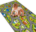 STARUIA Washable Kids Play Rug for Playroom, Boys Car Rug for Kids Toy Cars by STARUIA