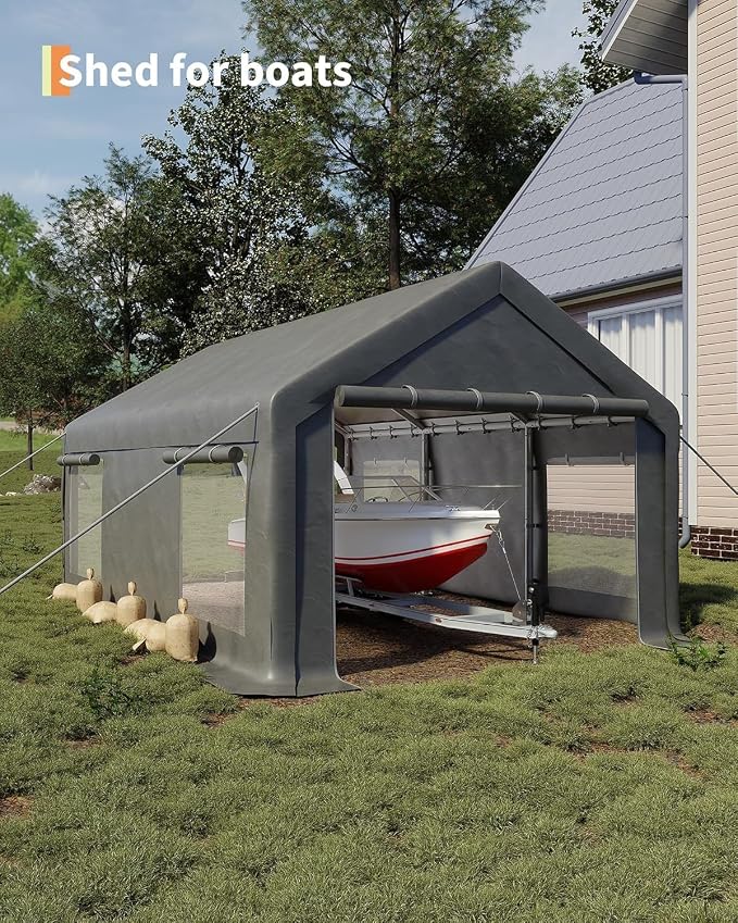 13 x 20FT Heavy Duty Carport - Image 2
