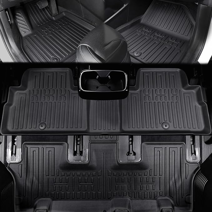 Floor Mats for Kia Telluride 2020-2024 2025 7-seat/8-seat Trunk Mat - Image 2