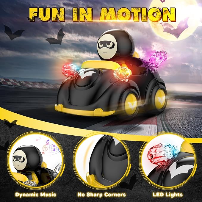 NQD Bat Remote Control Car for Toddlers, RC Cars - Image 2
