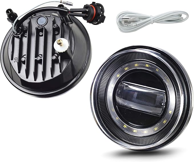 Tecoom LED Fog Lights, 1 Pair Bumper Driving Fog Lamps Compatible - Image 7