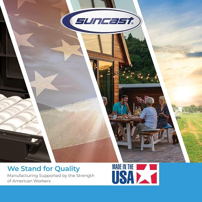 Suncast 54 Cubic Feet Vertical Storage Shed - Image 7