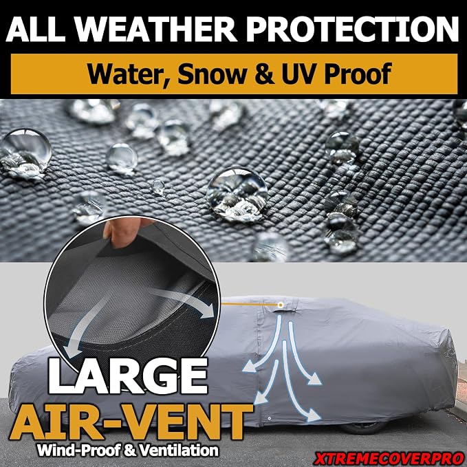 All Weather Waterproof car Cover Good - Image 2