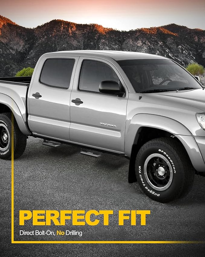 KYX Running Boards for 2015-2025 Ford F150 SuperCrew Cab/ 2017-2025 Ford F250 - Image 9