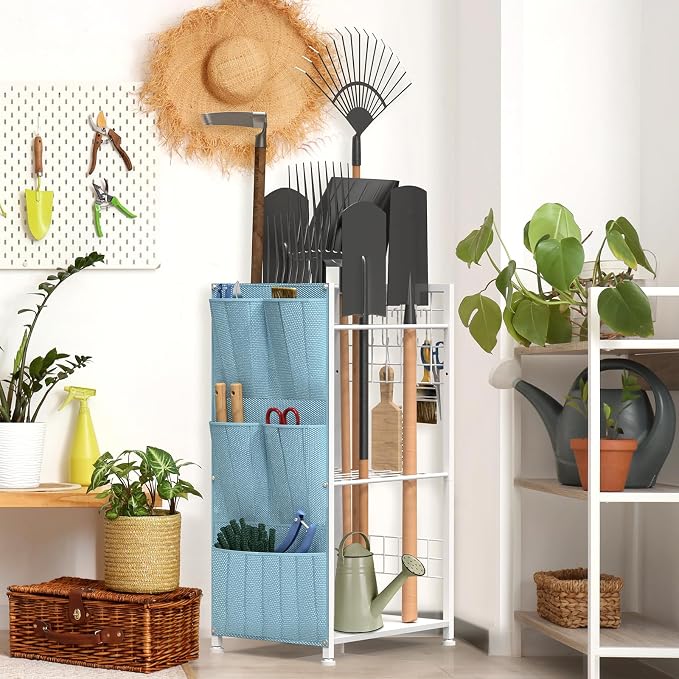 YBING Garden Tool Organizer, Yard Tool Stand - Image 3