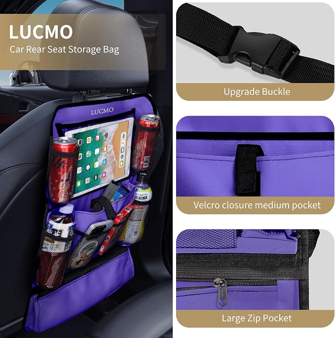 LUCMO Car Backseat Organizer - Image 2