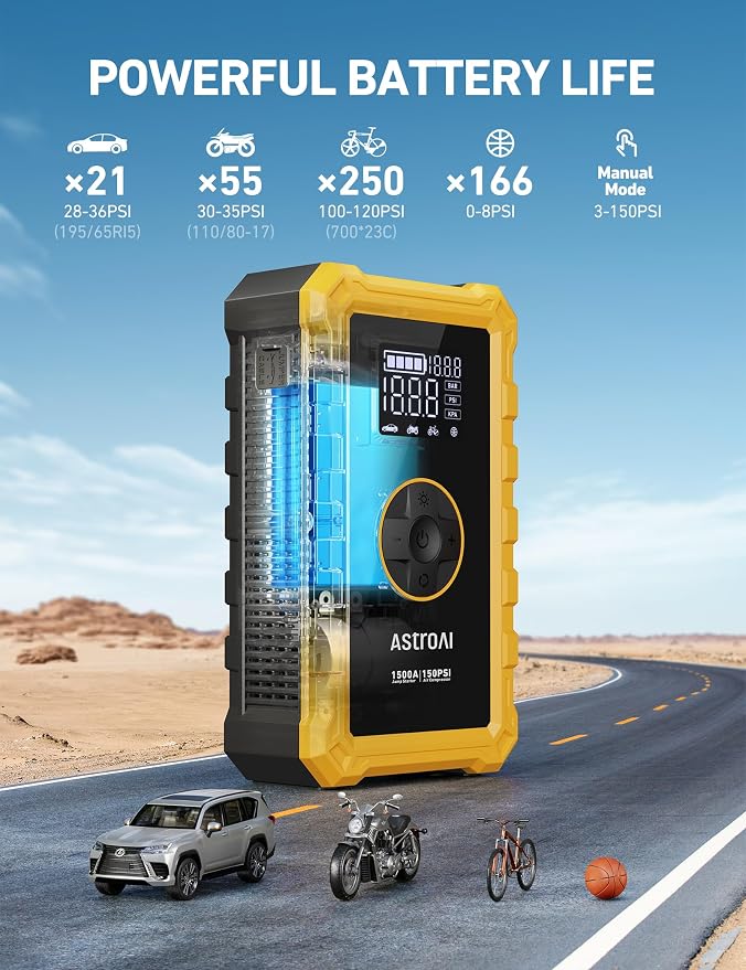 AstroAI S8 Air Jump Starter - Image 5
