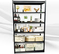 Rigma 5 Tier Garage Shelf, Heavy Duty Steel Shelving Unit, Adjustable Metal by Rigma