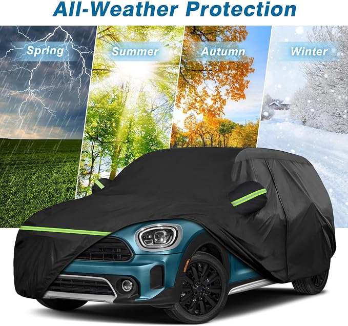 Full Car Covers for 2014-2025 Mini Cooper/Cooper S/Hardtop/Clubman/Countryman 4 - Image 7