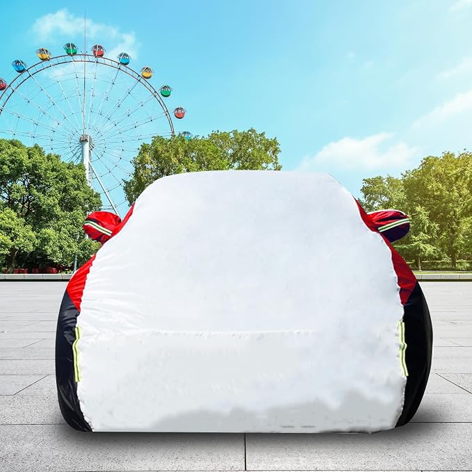 Car Cover for SUV Waterproof All Weather Snowproof UV Windproof Outdoor Full - Image 8